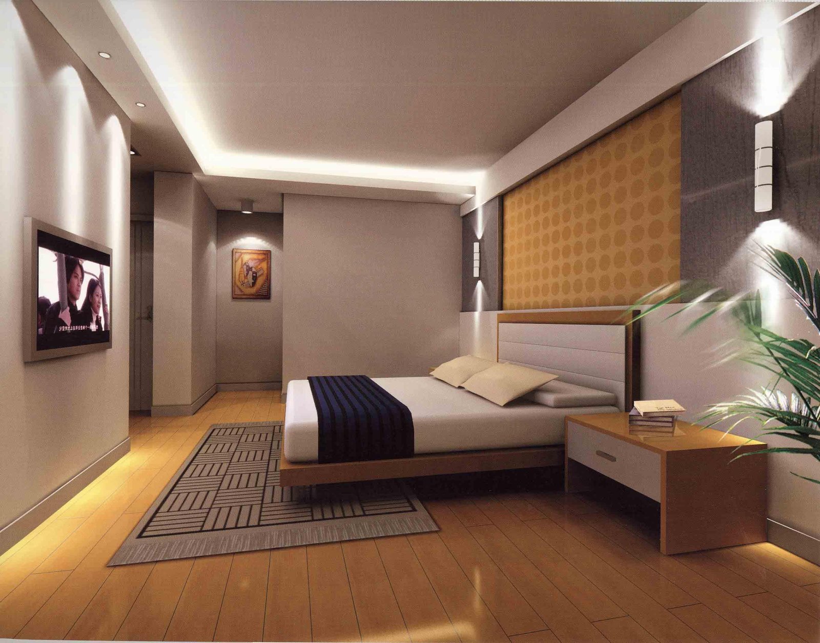master bedroom ideas with living room