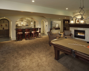 Beautiful Traditional Basement Designs