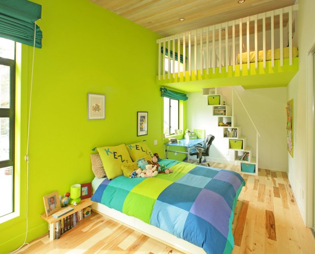 Bright Color Bedroom Decor
