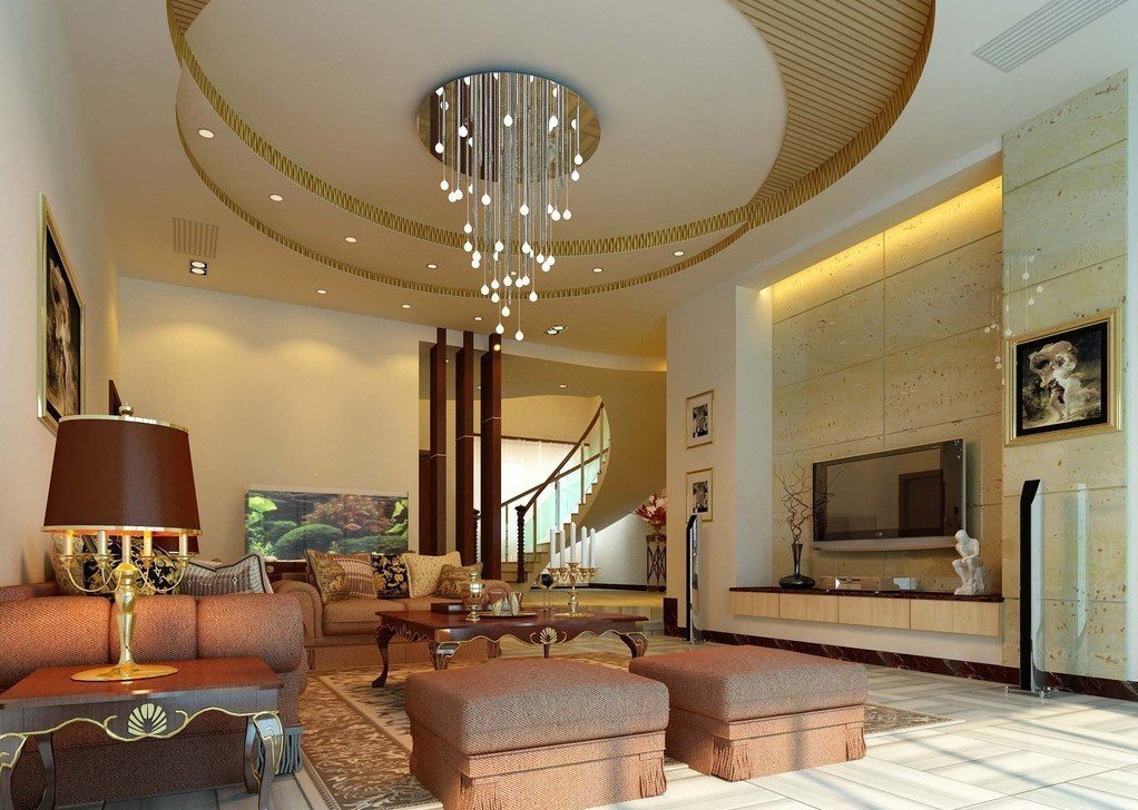pop ceiling design for living room