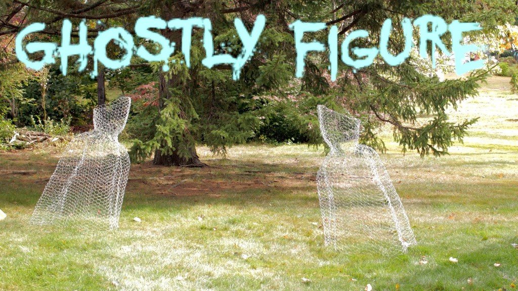 chicken wire ghost figures