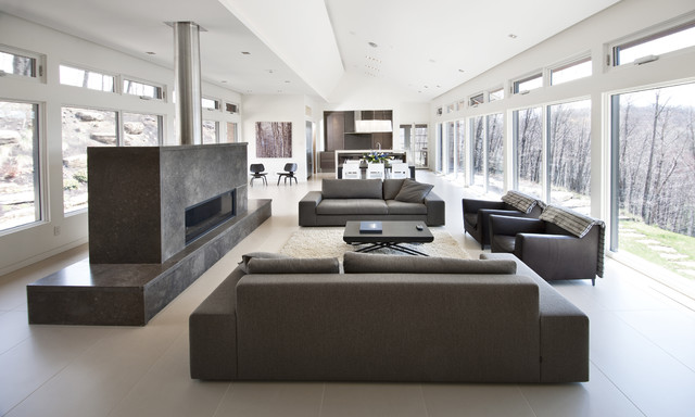 Long House contemporary-living-room