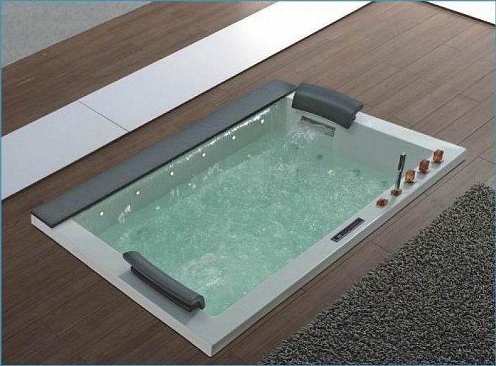 Modern-Design-Square-Jacuzzi-Tub