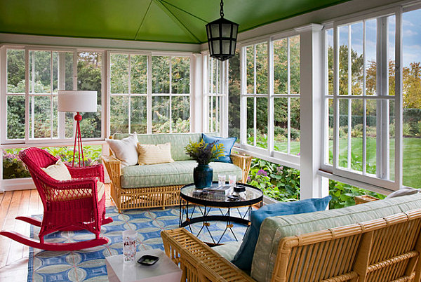 Painted-ceiling-in-a-Rhode-Island-sunroom