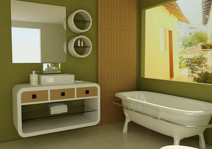 2015-cozy-green-bathroom-accessories-ideas-reviews