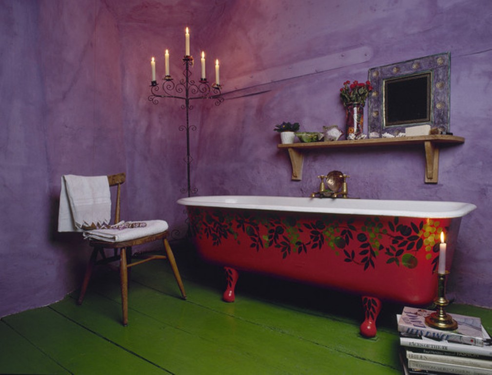 Bohemian-Eclectic-Bathroom