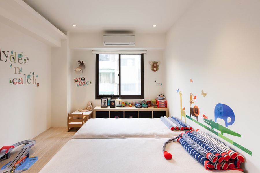 Colorful-and-contemporary-kids-room-idea