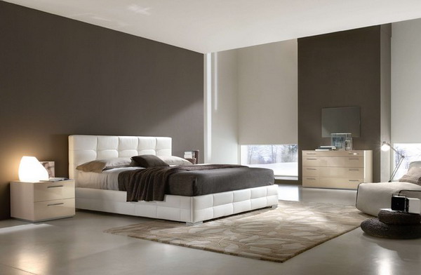 Contemporary-Bedroom-Design-with-White-Stylish-Bed