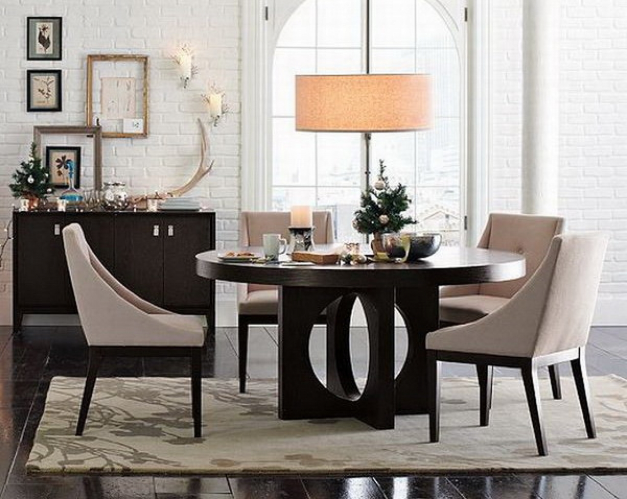 Modern Dining Room Set For 8