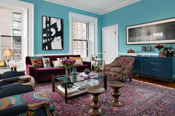 Eclectic-Living-Room-Design