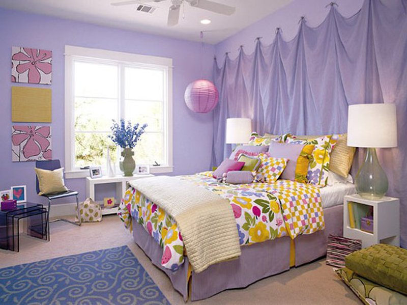 Lavender-Bedroom-at-Awesome-Colorful-Bedroom-Design-Ideas