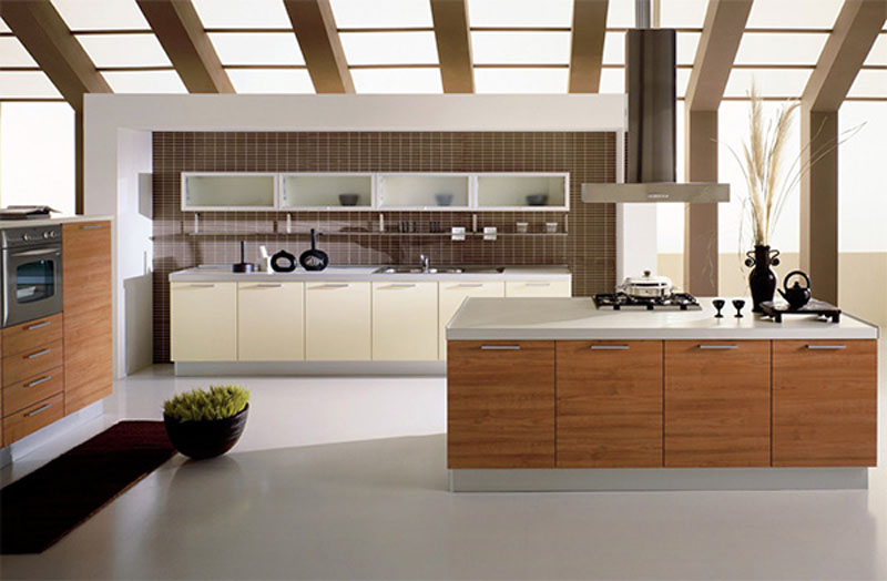 Modern-White-and-Wooden-Open-Kitchen-Design