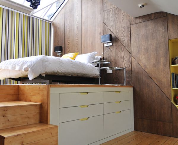 Modern-loft-bed-perfect-for-small-bedrooms