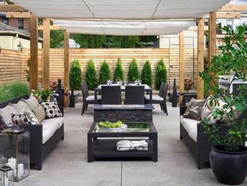 Outdoor-Patio-Tile-Ideas-with-Sofa