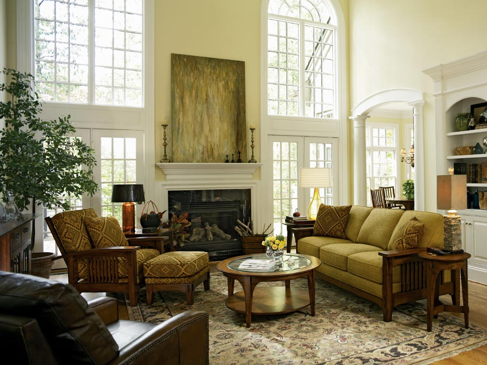Photo Gallery of The Modern Traditional Living Room
