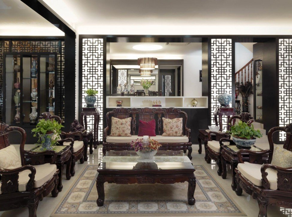 Photo gallery of Asian Themed Living Room