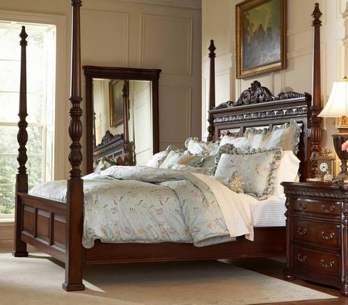 Traditional Bedroom Style with a Poster Bed