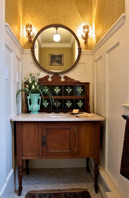 Vintage Washstand craftsman-bathroom