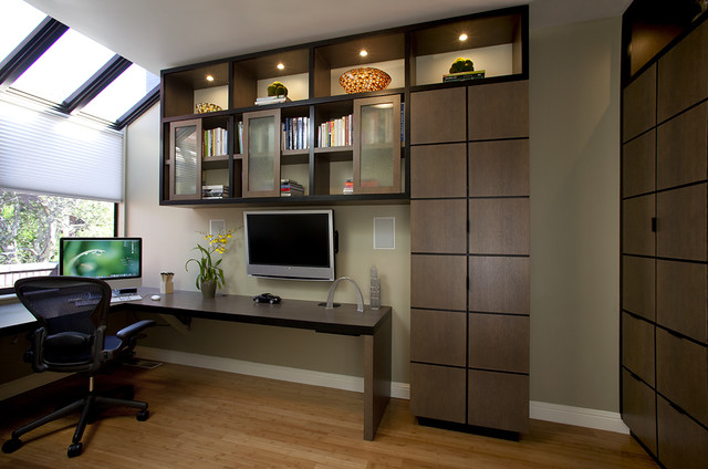 contemporary-home-office-modern-study-room-design-contemporary-office-furniture-home-corner-desk-custom-cabinetry-custom-deskbookshelves