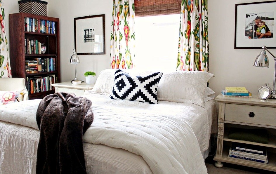 cozy eclectic bedroom