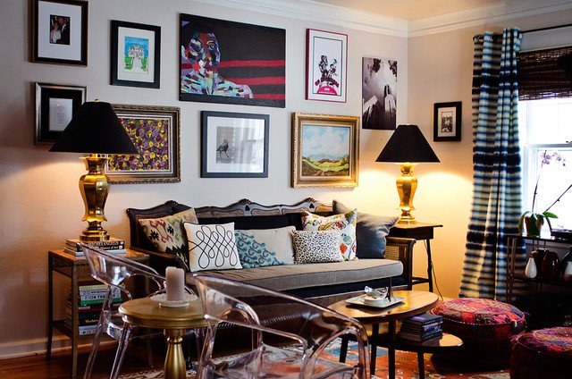 eclectic-living-room Birdhouse Design