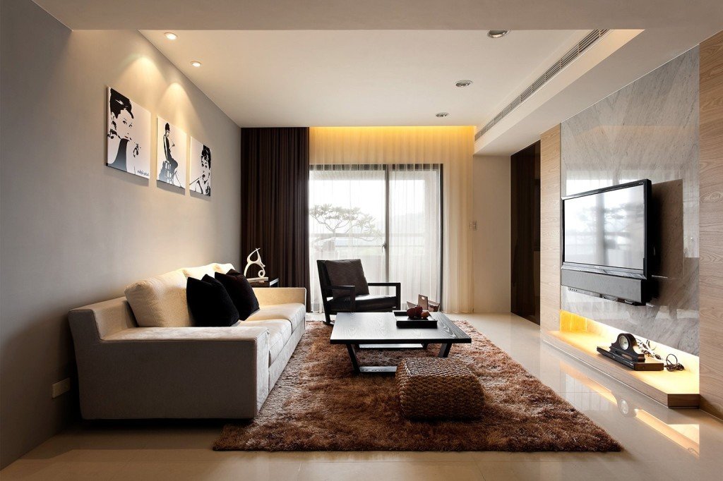 extraordinary-ultramodern-living-room-curtain