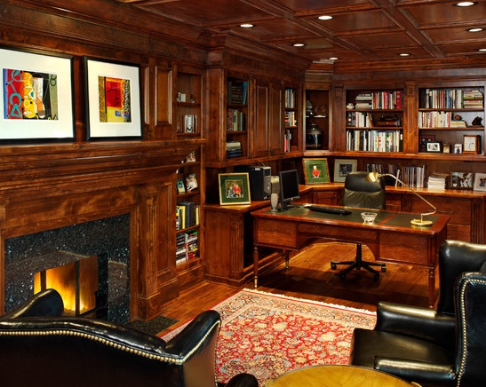 30 Best Traditional Home Office Design Ideas