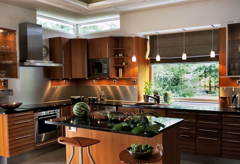 kitchen-cabinets-modern-medium-wood