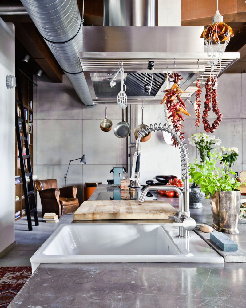 other-kitchen-contemporary-eclectic-industrial-kitchen-with-cool-kitchen-set