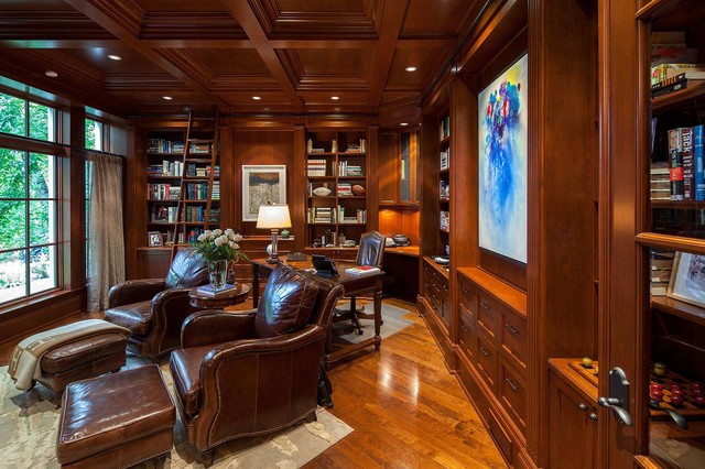 traditional-home-office-design-with-elegant-furniture