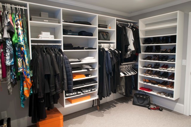 Beach Style Storage & Closets Design