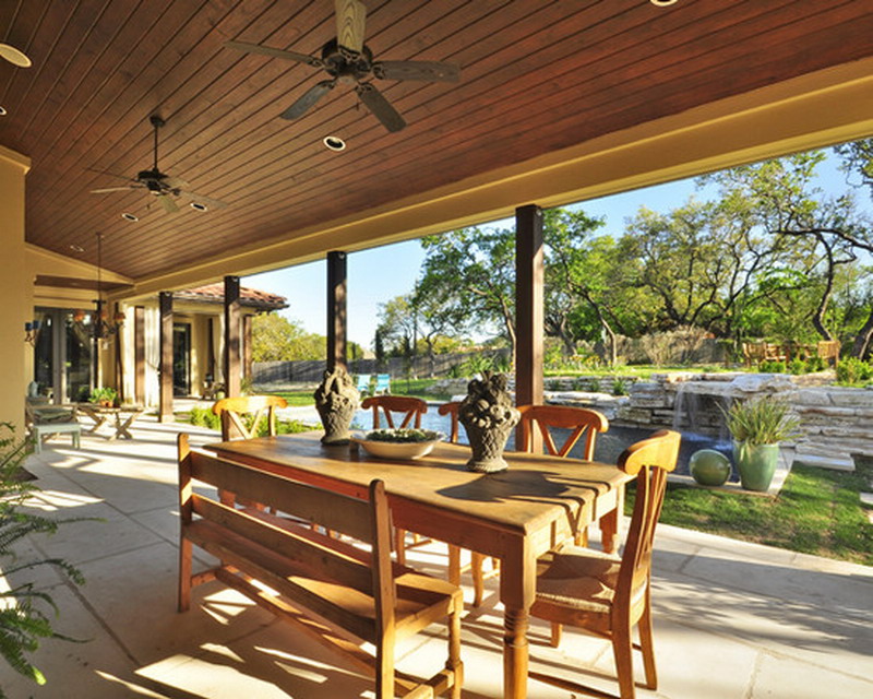 Contemporary-Patio-Outdoor-Farmhouse-Table-Design