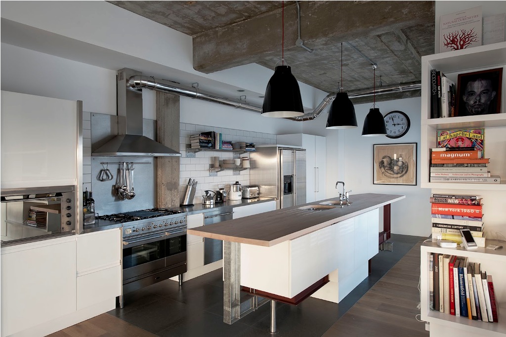 Contemproary-Industrial-Kitchen