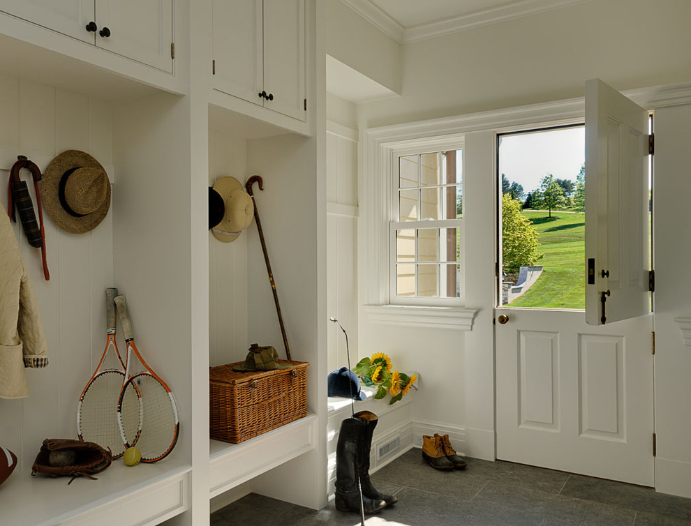 Foxy-Dutch-Door-home-interior-design-Traditional-Entry-New-York