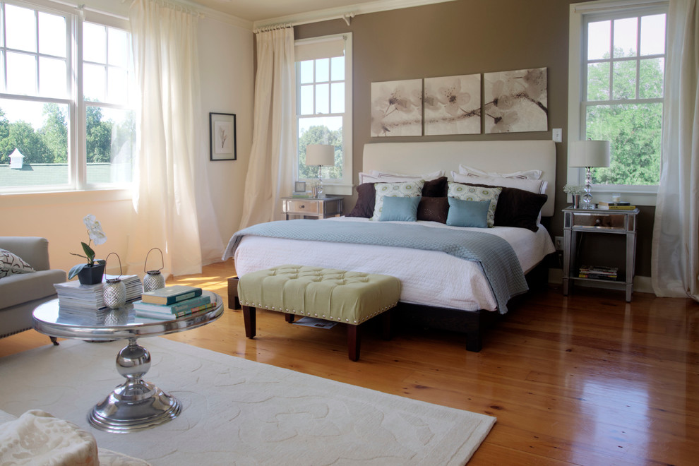 Graceful-Bedroom-Farmhouse-design-ideas-for-Hollywood-Regency-Nightstand-Image-Decor