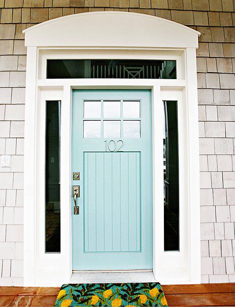 House of Turquoise - Benjamin Moore's Wythe Blue