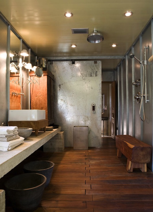 Industrial Bathroom Design Modern