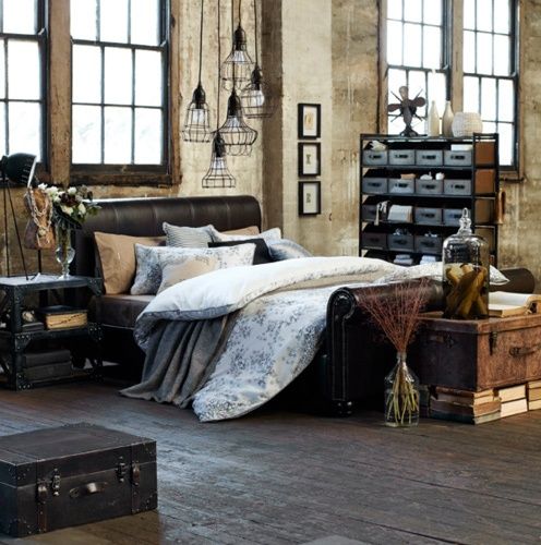 Industrial Bedroom Designs That Inspire