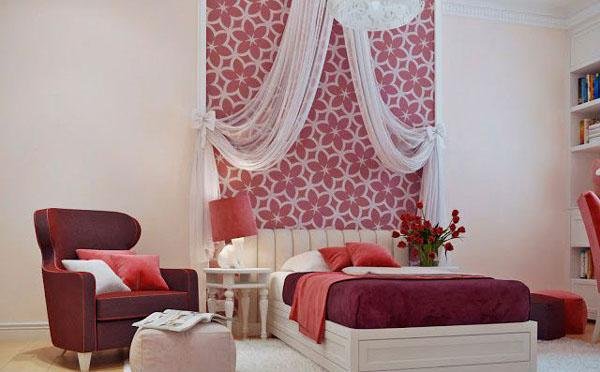 The-Red-Bed-Of-Stylish-Teenage-Girls-Bedroom-Ideas