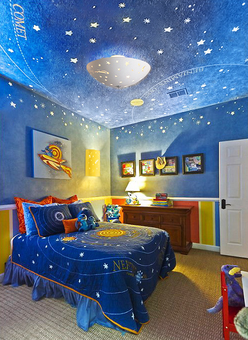childrens-room-outer-space-theme