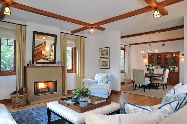 contemporary-craftsman-style-living-room