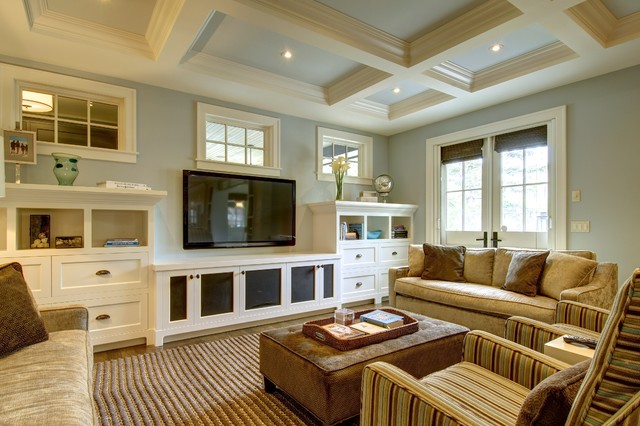 craftsman-living-room-decoration