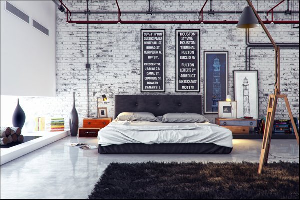 industrial-bedroom-design
