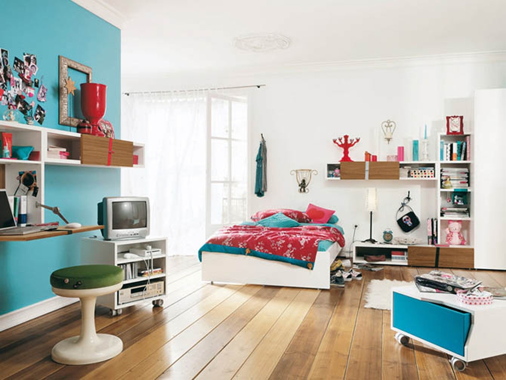 lovely-cadetblue-bedroom-corner-shelf-functional-fashionable-design-inspiration-interesting-designs-kids-ikea-furniture-ideas-modern-stylish-chic-study-table-unique-ornament-home