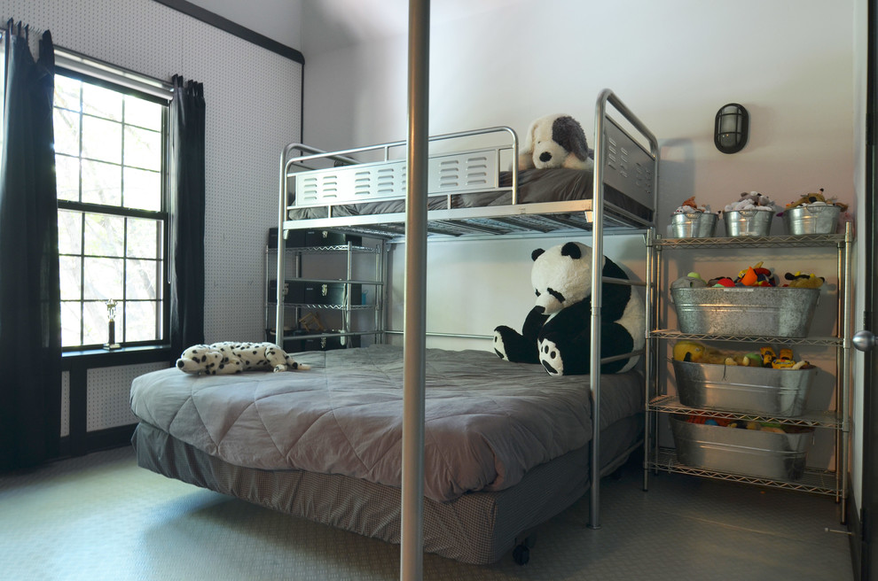 pictures-of-bunk-beds-Kids-Industrial-with-Bedroom-beds-boys-bunk