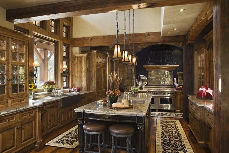 rustic-traditional-house-design-in-ontario-kitchen