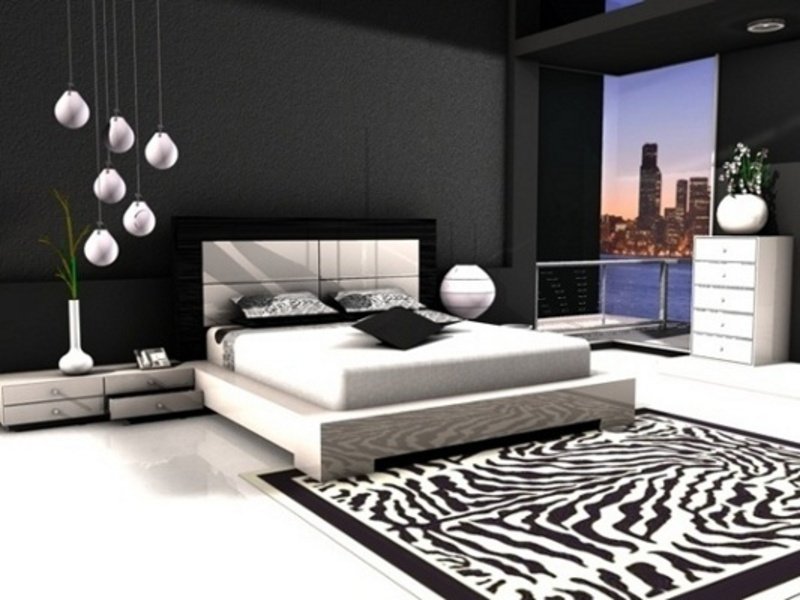 black and white bedrooms, bedroom