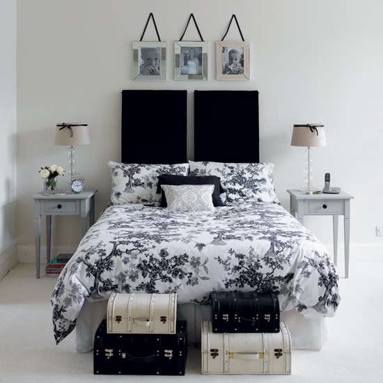 Black-and-White-bedroom
