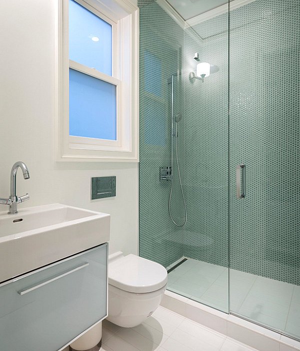Contemporary-design-in-a-small-bathroom