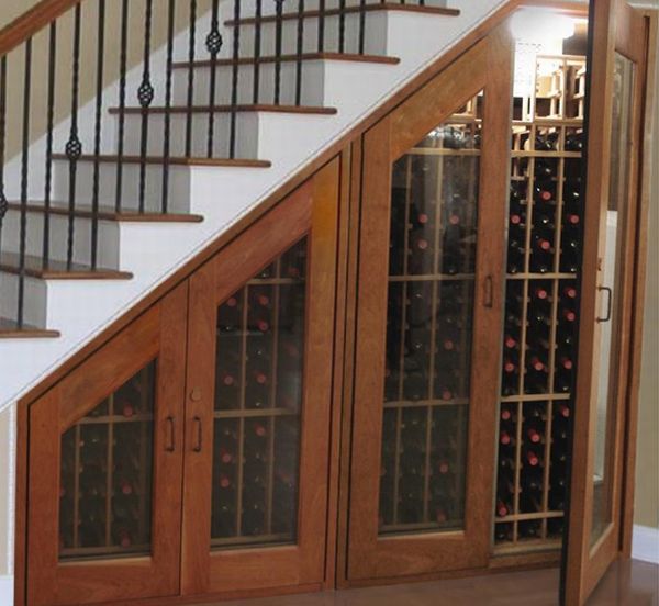 Cupboard-for-Wine-under-Stairs